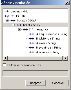 Añadir vinculación